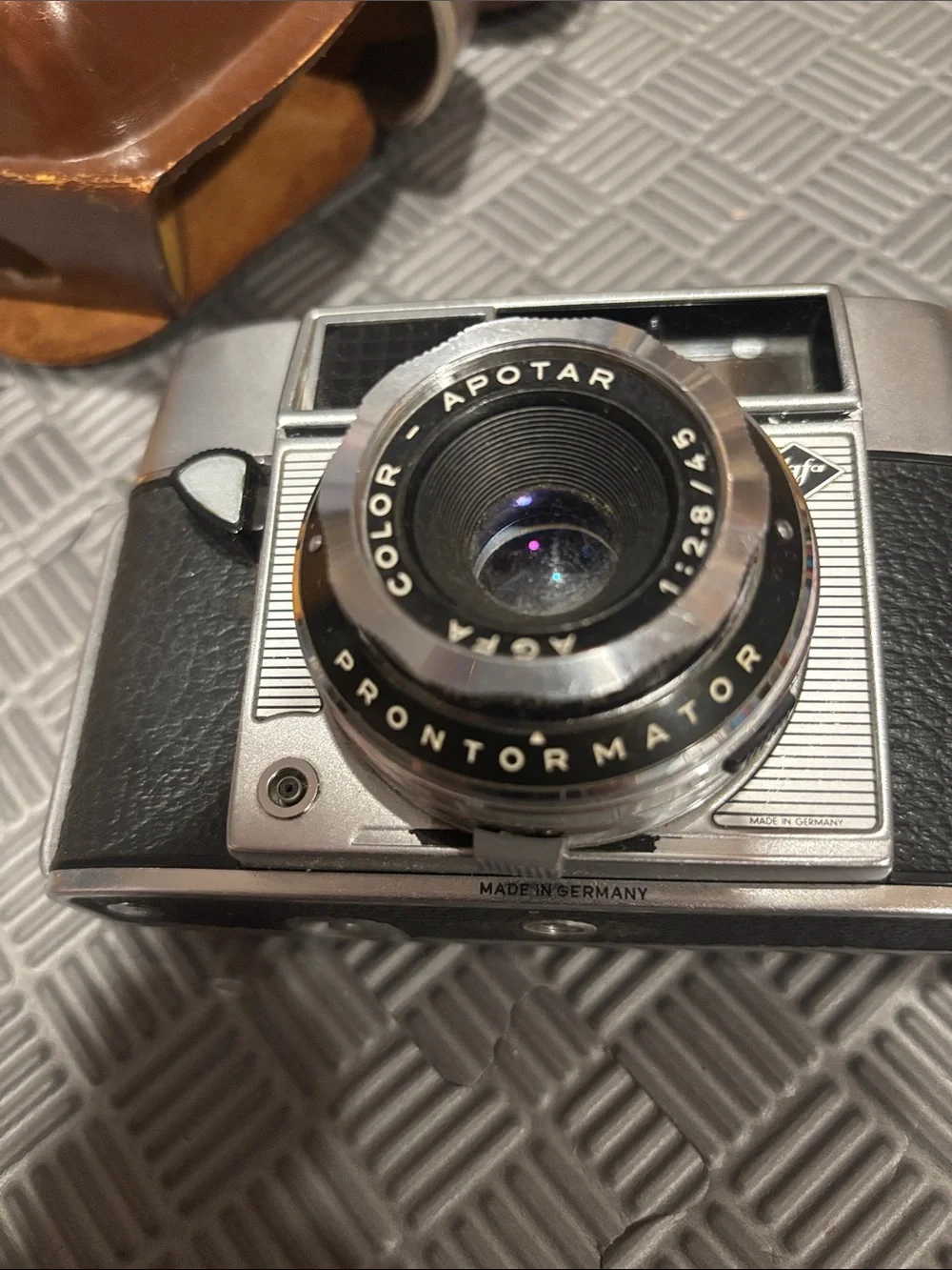 Vintage Agfa Optima II S Vintage 35mm Camera - Black/Silver
